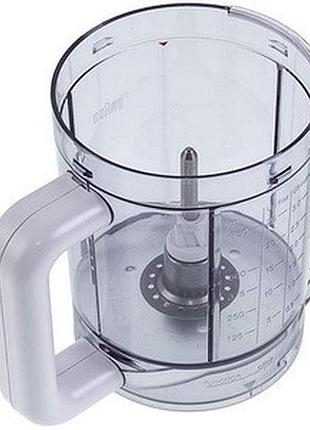 Пластикова чаша блендера 750ml для кухонних комбайнів braun 7322010214 (67051169)