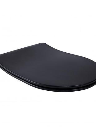 Сиденье для унитаза qtap (robin, scorpio) с микролифтом slim qt99u184uf450mb