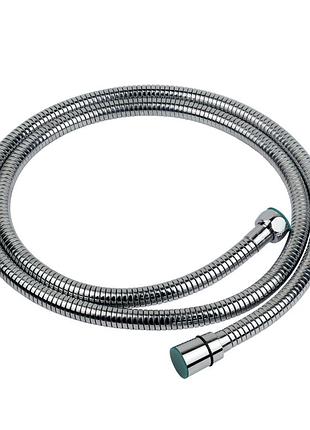 Шланг для душа 1/2" ss хромированный растяжной с подшипником 150-210см aquatica xb-8153 (9792020)