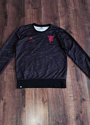 Мужская уникальная футбольная кофта jersey adidas manchester united оригинал