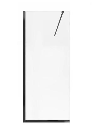Душевая перегородка qtap walk-in standard blm209.c8 90х200 см, стекло clear 8 мм, покрытие calcless