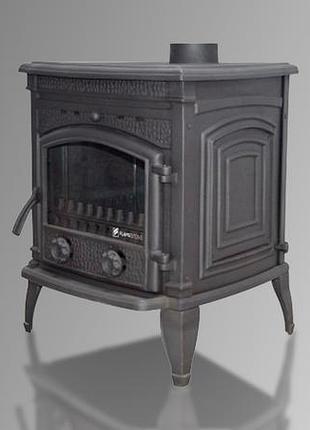 Піч-камін flame stove "fs-016"/ флейм стов "фс-016" 10 квт 125 кг 630х550х750мм
