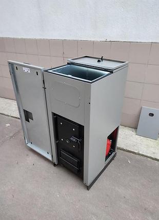 Суперекономний пелетний котел lafat eco compact 33 квт із пальником і автоматикою