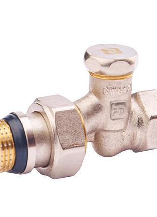 Кран радиаторный fado new 1/2" прямой нижний