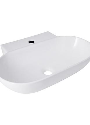 Раковина qtap cardinal 565х400х130 white qt0411k177wn