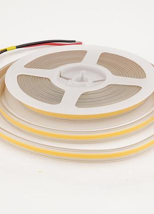Світлодіодна стрічка cob v-pro 480 leds 10w/m cri 90 24v 4000k ip67 isobo