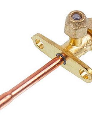 Кран сервисный (порт) 1/4” прямой для кондиционера