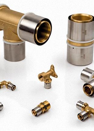 Кут 20х1/2" із зовнішньою різзю valsir прес 2.0 італія