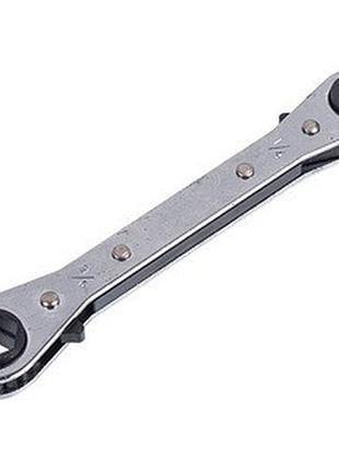 Ключ холодильний храповий ct-123-l (1/4” 3/16” 9/16” 1/2”)