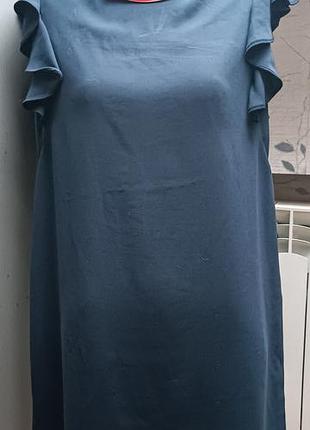 Повітряна сукня zara королівського синього кольору