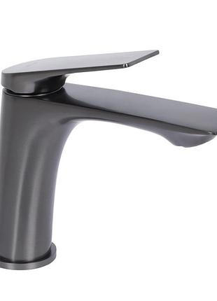 Смеситель для раковины qtap vlasta new qtvla270gmb45641 gunmetal black pvd