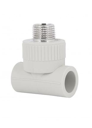 Тройник ppr blue ocean 20х1/2"х20 нр