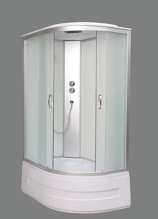 Гидромассажный бокс aquastream gls 120 white левосторонний / аквастрим гидромассажная кабина бокс