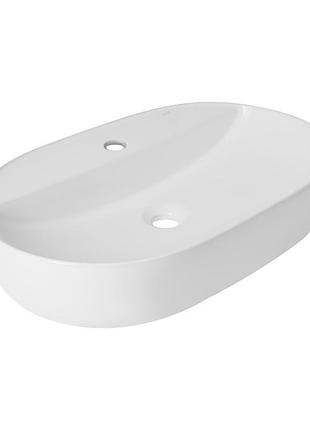 Раковина qtap scorpio 600х400х120 white qt14118045w