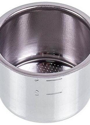 Фільтр-сито на чотири порції для кавоварки delonghi t20869 d=52mm d кромки=60mm h=40mm