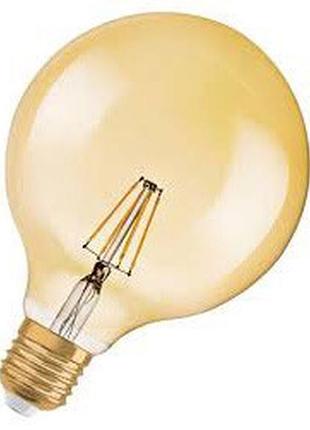 Лампа світлодіодна filament 6w е27 2200к rustic globe 001-030-0006