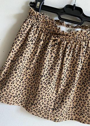Спідниця леопардова для дівчинки h&m, 92см 5