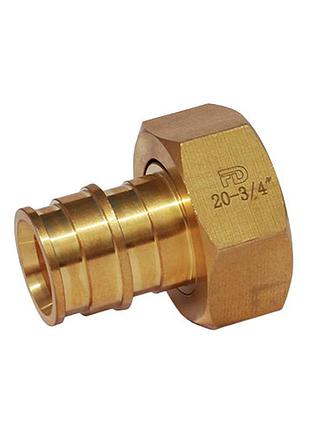 Муфта с накидной гайкой fado fast line латунь 25x3/4bн