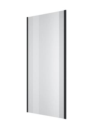Бічна панель line pro 900мм, black matt, скло 6мм прозоре