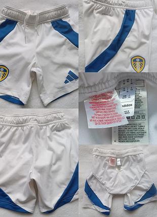 Детские футбольные шорты adidas (leeds united)