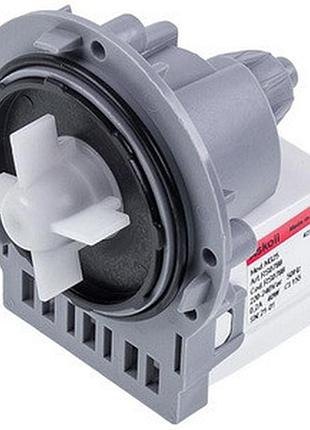 Помпа (насос) для пральної машини m231 rs0789 askoll 40 вт m325 (мідна обмотка, контакти роздільні ззаду)