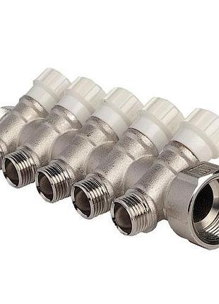 Коллектор вентильный fado 1"x1/2"x5