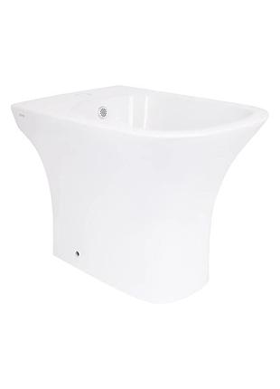 Биде напольное qtap presto quadro 525×340×400 мм, white qtpre29w49124