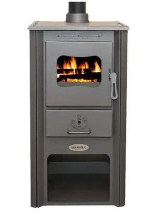 Печь камин termosistem "venecija" 6 квт 60кг (выход верх) на дровах
