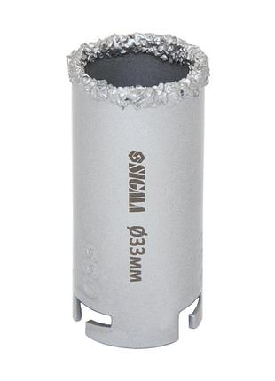 Коронка кольцевая с вольфрамовым напылением 33мм sigma (1512111)