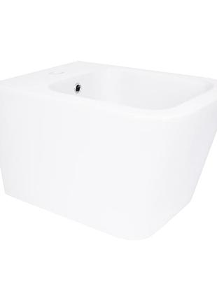 Биде подвесное qtap crow 485х340х290 мм white qt05555371w