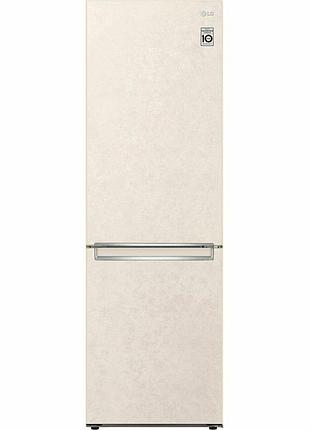 Холодильники lg gc-b459secl двухкамерный бежевый