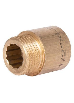 Удлинитель латунный thermo alliance standart 1/2"вн, l=20 мм sd4221520