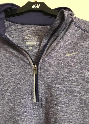 Nike dri-fit термолонгслив,реглан с молнией8 фото