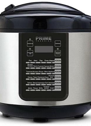 Мультиварка prime technics pmc 309 bx 5 л антипригарное покрытие