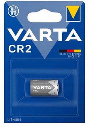 Батарейка varta cr2 (6206) lithium 3v блистер 1 шт