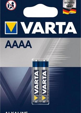 Батарейки varta aaaa bli 2 alcaline 2 шт