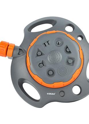 Дощувач на пластиковій базі 8 режимів (abs) flora (5013714)