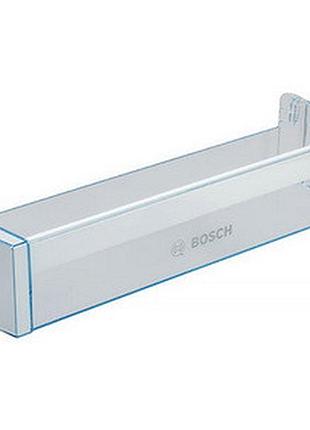 Полка дверей для бутылок в холодильник bosch 00746691 470x120mm (с логотипом)