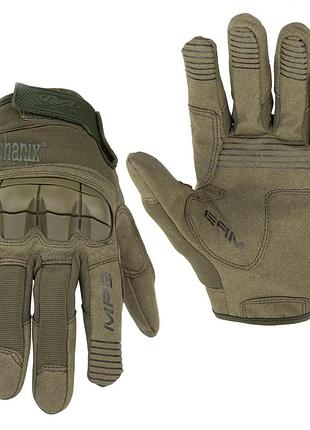 Рукавички тактичні mechanix brand олива