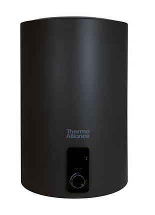 Водонагреватель электрический thermo alliance 50 л black, вертикальный, сухой тэн 2,0 квт d50v20j2(d)kв