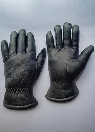 Перчатки мужские из натуральной кожи на искусственном меху anjela 2135_14