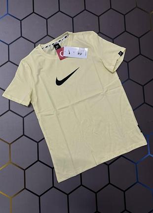 Футболка св.бежовая мужская nike/puma в норма,батал,супербатал