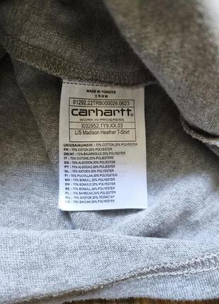 Лонгслів carhartt, s 4