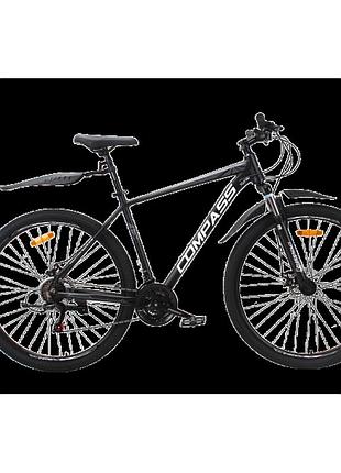 Crossbike велосипед crossbike compass 29" 20" чорний-сірий