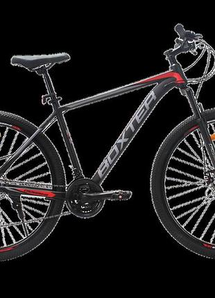 Велосипед crossbike boxter 29" 19" чорний-червоний