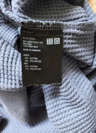 Лонгслів кофта uniqlo, m 5