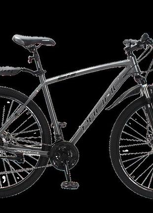 Велосипед crossbike pacific 2025 29" 21" сірий