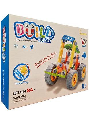 Конструктор build&play "погрузчик" 84 элемента 3