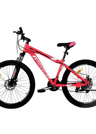 Велосипед crossbike storm 26" 13" рожевий