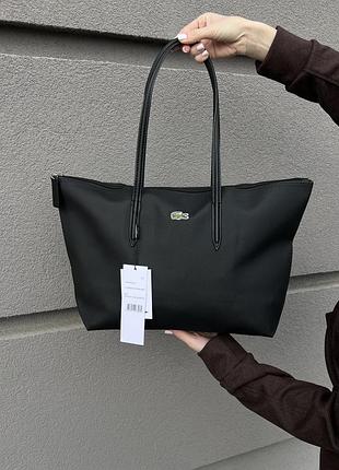 Жіноча сумка шопер lacoste. дорожня сумка